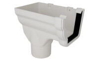 A photo of Running Outlet Stopend Square (White)