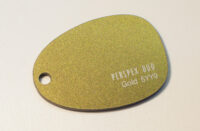 A photo of 3mm Gold Perspex Sheet Duo
