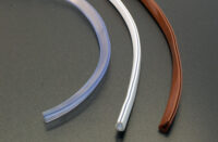 A photo of 4mm White Flexible PVC Edging (per metre)