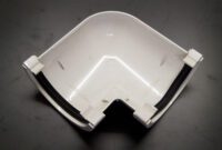 A photo of 90 Degree Gutter Bend Round (White)