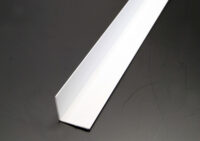 A photo of 2440mm White Equal Angles (6 x 6mm)