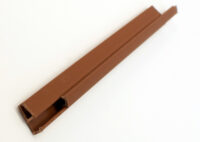 A photo of Super Glaze 2.5m Long Edging (Brown)