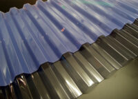 A photo of 1.1mm Heavy Duty 3" Corrugated Box Section Clear 10'