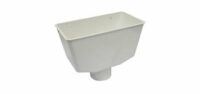 A photo of Hopper White Round (White)