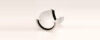 135 Degree Gutter Bend Round (White) photograph