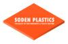 3mm Fluorescent Perspex Sheet Lava Orange photograph